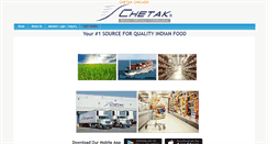 Desktop Screenshot of chetakchicago.com